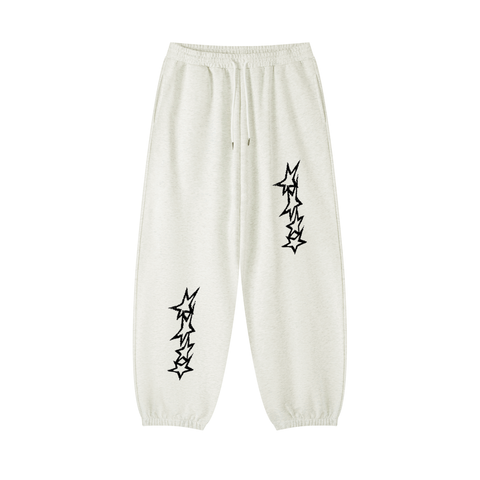 Oat Gray Joggers Front